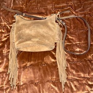Used suede Michealkors purse
